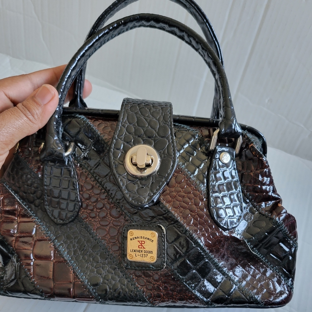 💯% authentic Renaissance Leather Goods L-1237 hand bag 👜